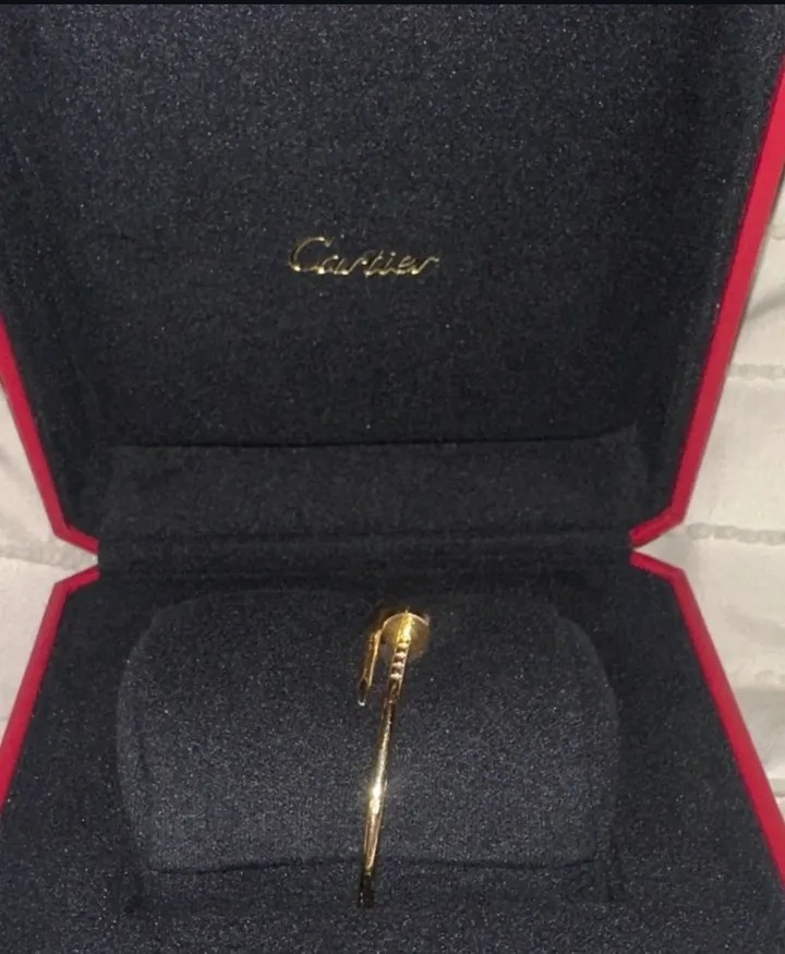 Cartier Juste un Clou – Bracelet petit modèle en or jaune 18 carats, taille 16, avec écrin et certificat