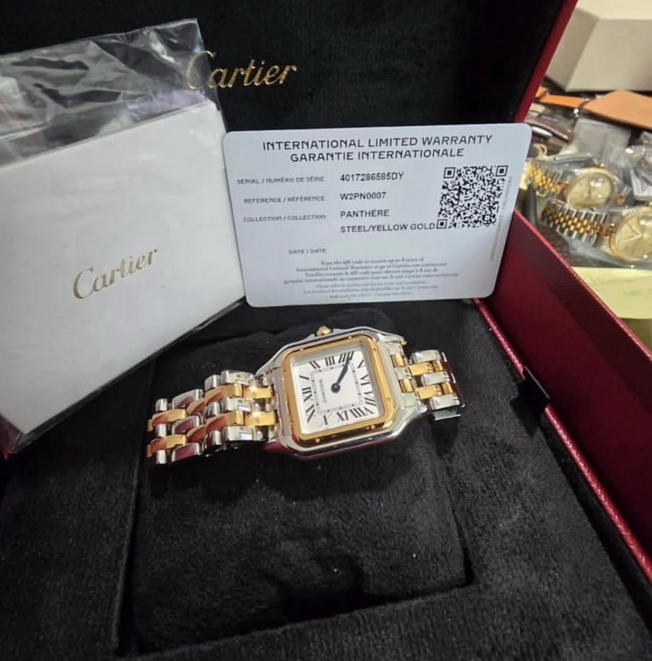 Montre Cartier Panthère Medium W2PN0007 Femme – Acier & Or 2020